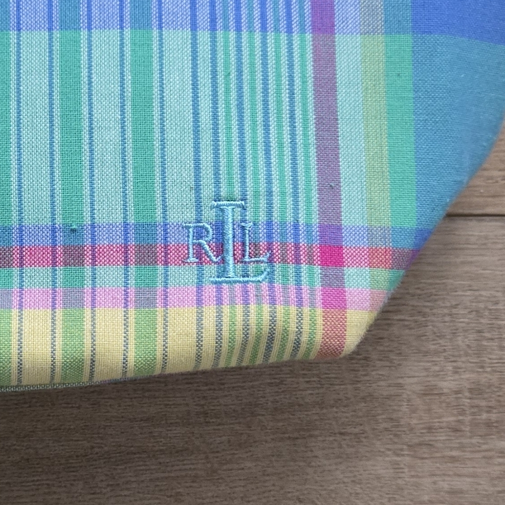 Lauren Ralph Lauren Multicolor Plaid Shoulder Bag - Picture 5 of 12